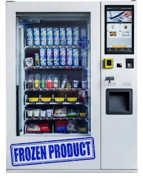 Eisautomat mit Lift-Modul -LD & 21,5" Touchscreem (Abholung)